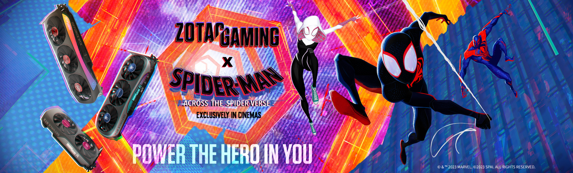 Spider-Man™: Across the Spider-Verse Inspired Graphics Card Bundles