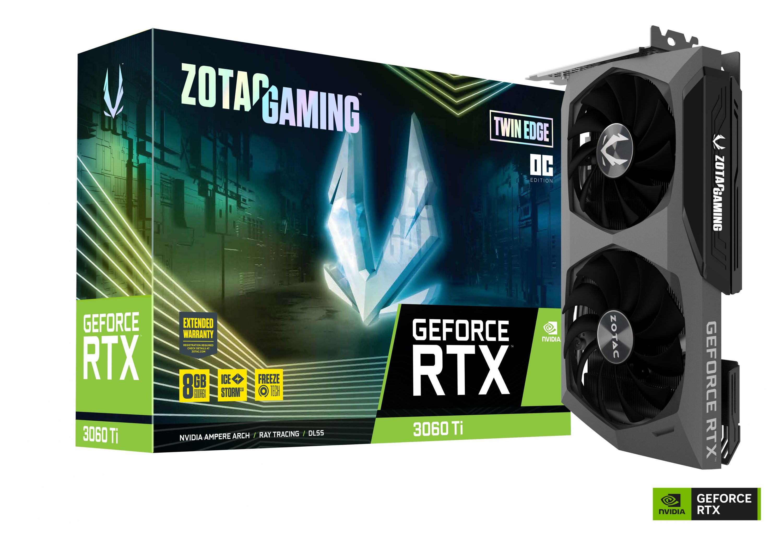ZOTAC GAMING GeForce RTX 3060 Ti GDDR6X Twin Edge OC | The ZOTAC