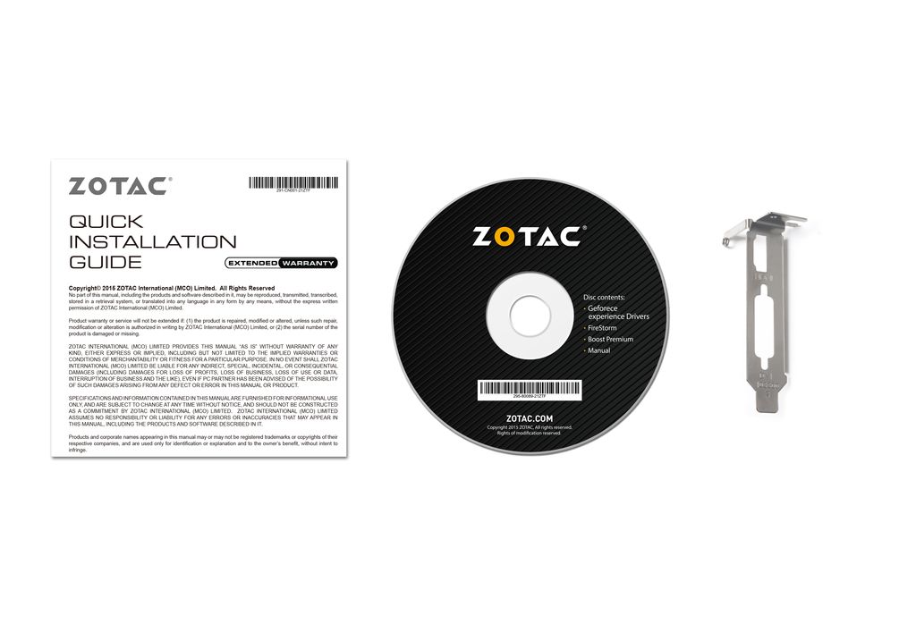 ZOTAC GeForce® GT 1030 2GB GDDR5 HDMI/DVI Low Profile | The ZOTAC 