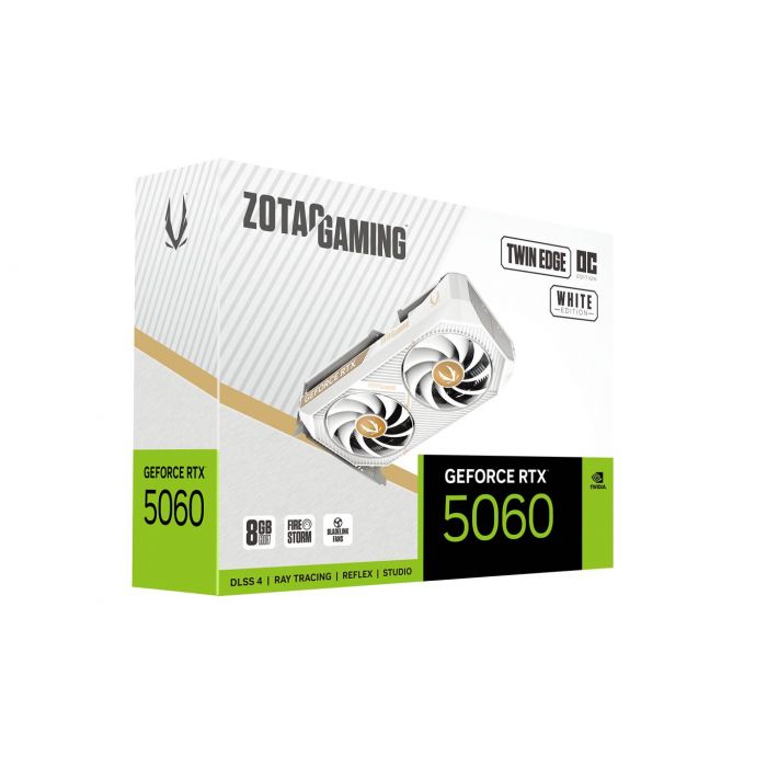 ZOTAC GAMING GeForce RTX 5060 Twin Edge OC White Edition | The