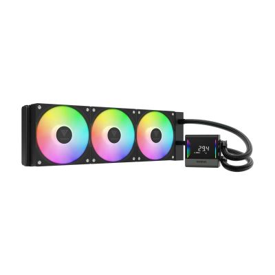 GAMDIAS CHIONE E4-360 Liquid Cooling Digital Display