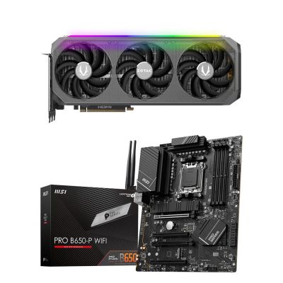 RTX 5090 Graphics Card & MSI PRO B650-P WiFi AM5 Motherboard Combo