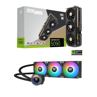 RTX 5090 Graphics Card & All-In-One Liquid Cooler