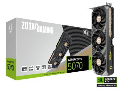 ZOTAC GAMING GeForce RTX 5070 SOLID [Open Box]