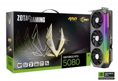 ZOTAC GAMING GeForce RTX 5080 AMP Extreme INFINITY [Open Box]