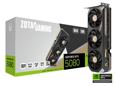 ZOTAC GAMING GeForce RTX 5080 SOLID CORE