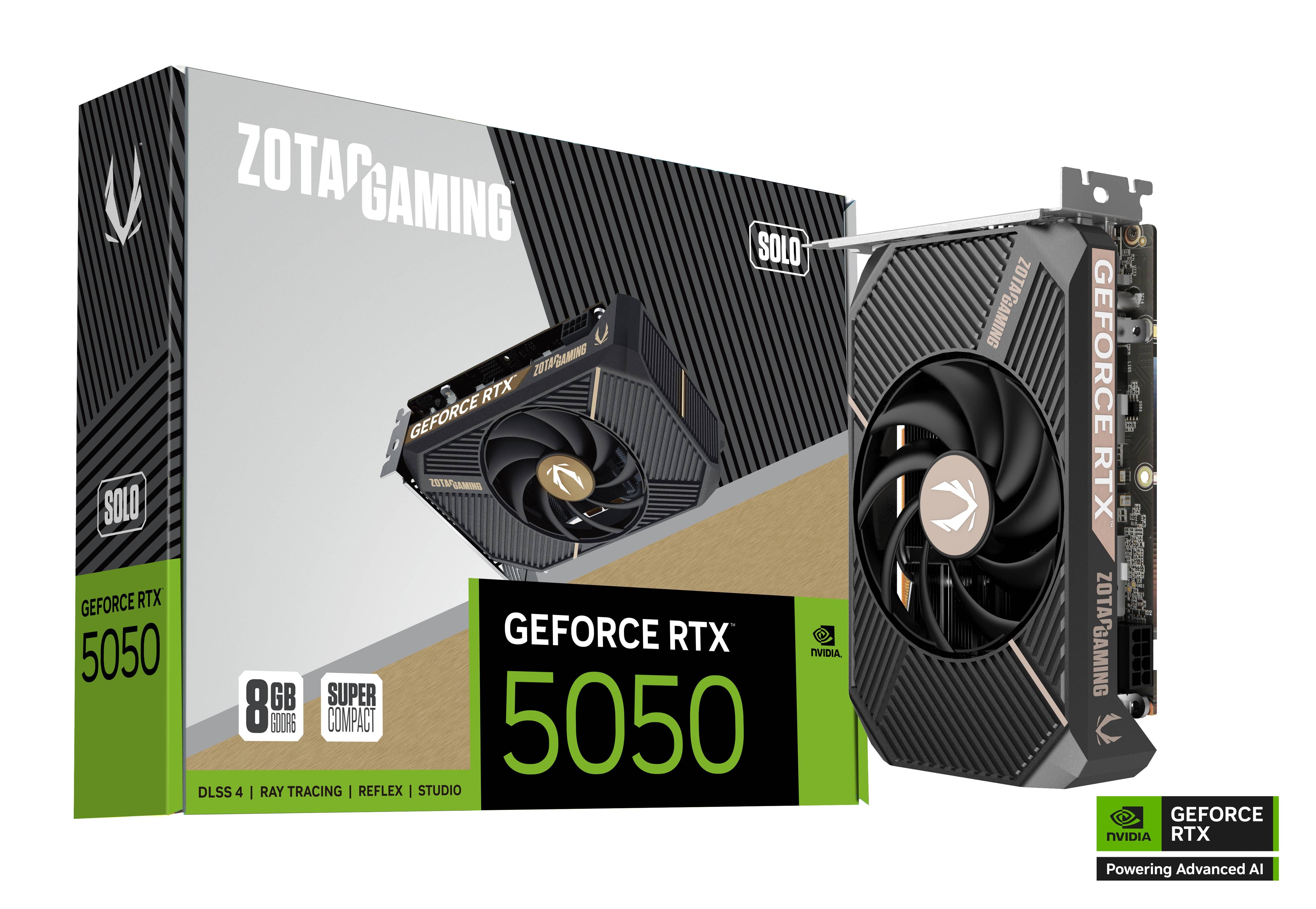 Zotac Gaming GeForce RTX 5050 SOLO